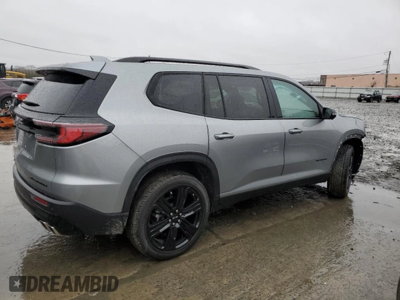 2025 GMC Acadia AWD Elevation z VIN 1GKENNRS3SJ144278, wystawiony jako Copart lot #50123705 z przebiegiem 3 539 mil mil oraz Szkoda całkowita • Salvage title. Historia ofert i sprzedaży dostępna na DreamBid. Obrazek 3.