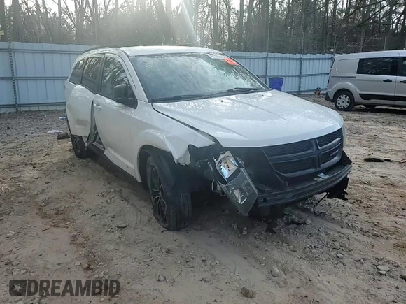2018 Dodge Journey SE with VIN 3C4PDCAB6JT530112, listed as a Copart auction lot 47136615 with 108,972 mi miles and Salvage Title. Bid and sale history available at carsss.com. Image 11.