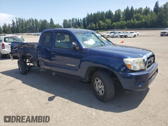 2006 Toyota Tacoma with VIN 5TETX22N76Z238630, listed as a Copart auction lot 60739445 with 214,164 mi miles and Salvage title. Bid and sale history available at DreamBid. Image 4.