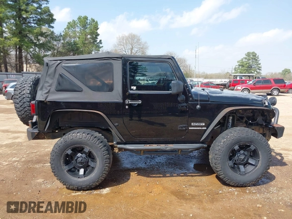 2010 Jeep Wrangler Sport with VIN 1J4AA2D15AL161650, listed as a IAAI auction lot 41805852 with 89,952 mi miles and . Bid and sale history available at carsss.com. Image 13.