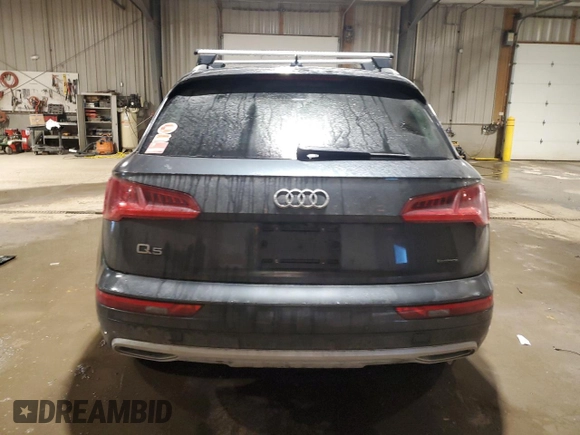 2019 Audi Q5 Prestige with VIN WA1CNAFYXK2079910, listed as a Copart auction lot 45003385 with 53,137 mi miles and Salvage Title. Bid and sale history available at carsss.com. Image 6.