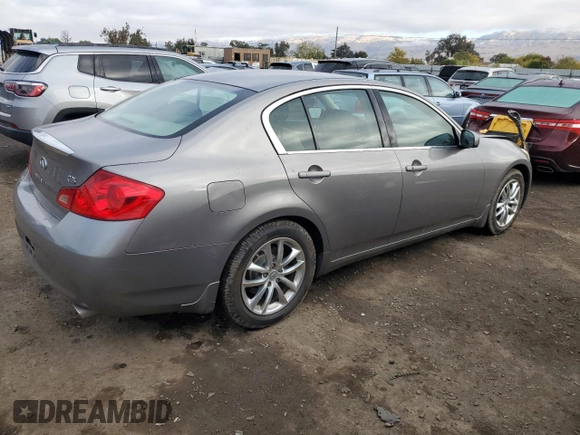 2007 Infiniti G35 Journey with VIN JNKBV61E67M701960, listed as a Copart auction lot 79696094 with 170,233 mi miles and Salvage Title. Bid and sale history available at DreamBid. Image 3.