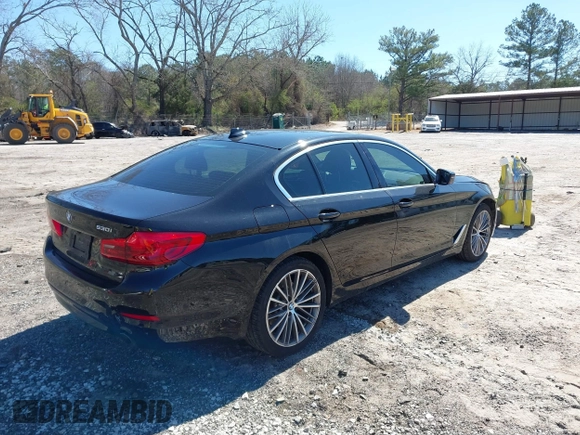 2020 BMW 5 Series 530i with VIN WBAJR3C09LWW61161, listed as a IAAI auction lot 41780958 with 62,277 mi miles and . Bid and sale history available at DreamBid. Image 4.