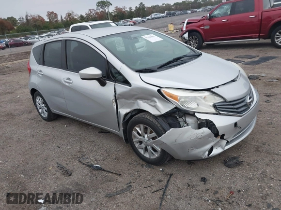 2015 Nissan Note SV with VIN 3N1CE2CP2FL441825, listed as a IAAI auction lot 41386989 with 78,878 mi miles and . Bid and sale history available at DreamBid. Image 1.