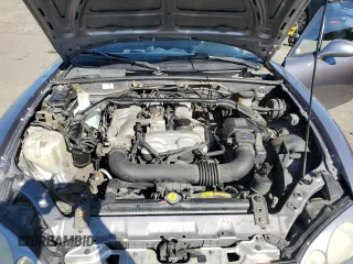 2003 Mazda MX-5 Miata Cloth with VIN JM1NB353430308653, listed as a Copart auction lot 53129865 with 144,549 mi miles and Salvage Title. Bid and sale history available at DreamBid. Image 11.