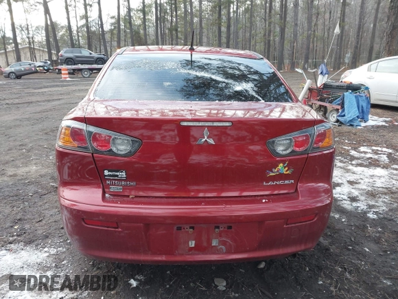 2016 Mitsubishi Lancer SE with VIN JA32V2FW7GU004159, listed as a IAAI auction lot 41401386 with 100,536 mi miles. Bid and sale history available at carsss.com. Image 15.