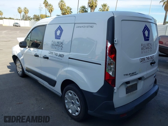 2018 Ford Transit Connect XL with VIN NM0LS6E72J1349590, listed as a IAAI auction lot 41541370 with 115,618 mi miles and . Bid and sale history available at DreamBid. Image 3.