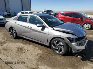 2024 Hyundai Elantra Limited with VIN KMHLP4DG7RU741495, listed as a Copart auction lot 48252005 with 15,049 mi miles and Salvage Title. Bid and sale history available at DreamBid. Image 4.