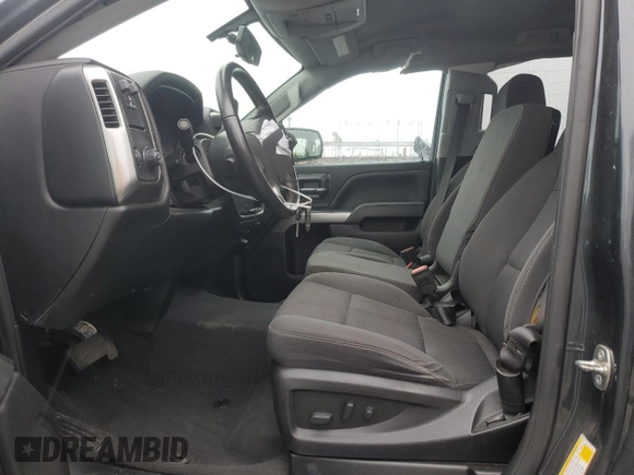 2019 Chevrolet Silverado 1500 LT with VIN 2GCRCPEC4K1125424, listed as a Copart auction lot 56191625 with 54,461 mi miles and Salvage Title. Bid and sale history available at DreamBid. Image 7.