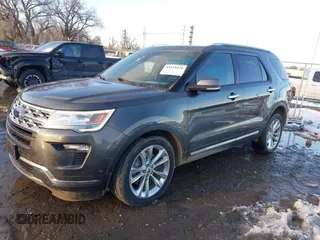 2018 Ford Explorer Limited with VIN 1FM5K8F89JGA86327, listed as a IAAI auction lot 41618224 with 117,007 mi miles and . Bid and sale history available at carsss.com. Image 2.