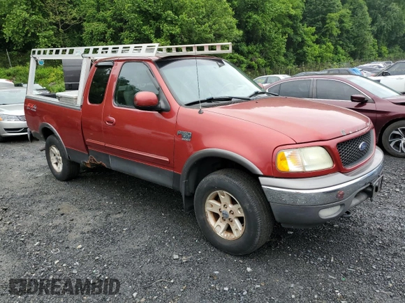 2002 Ford F-150 XL with VIN 1FTRX18L12NA76744, listed as a Copart auction lot 57335455 with Not provided miles and Clean title. Bid and sale history available at DreamBid. Image 4.
