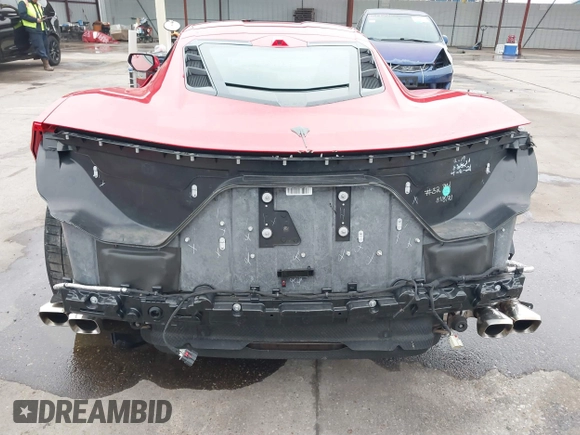 2021 Chevrolet Corvette 2LT with VIN 1G1YB2D42M5115027, listed as a IAAI auction lot 41484177 with 17,268 mi miles. Bid and sale history available at carsss.com. Image 17.