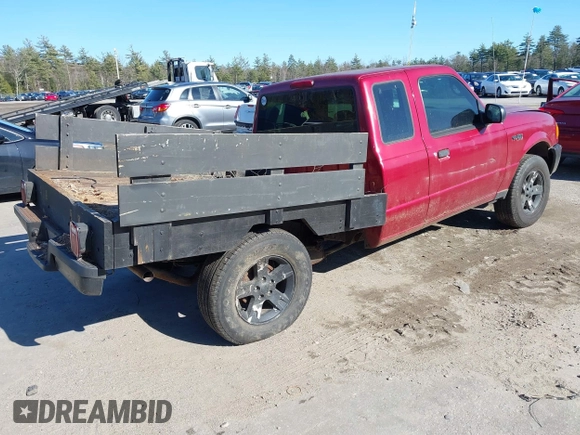 2004 Ford Ranger XL Fleet with VIN 1FTYR15E94PB34344, listed as a IAAI auction lot 41998271 with 302,528 mi miles. Bid and sale history available at carsss.com. Image 4.