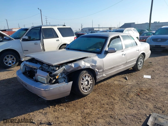 2006 Mercury Grand Marquis GS with VIN 2MEFM74V86X631584, listed as a IAAI auction lot 41635826 with 128,908 mi miles. Bid and sale history available at carsss.com. Image 17.