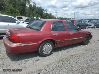 2003 Mercury Grand Marquis GS Convenience with VIN 2MEFM74W73X704870, listed as a Copart auction lot 71243934 with 120,807 mi miles and Salvage Title. Bid and sale history available at carsss.com. Image 3.
