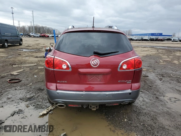 2011 Buick Enclave CXL-1 with VIN 5GAKRBED8BJ257542, listed as a Copart auction lot 49885895 with 187,538 mi miles and Clean Title. Bid and sale history available at carsss.com. Image 6.
