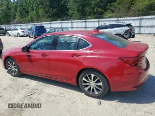2017 Acura TLX Technology with VIN 19UUB1F50HA010071, listed as a Copart auction lot 56972615 with 124,740 mi miles and Salvage title. Bid and sale history available at DreamBid. Image 2.
