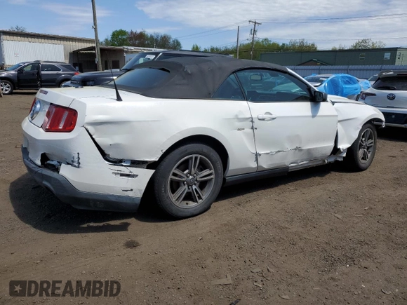 2012 Ford Mustang V6 with VIN 1ZVBP8EM4C5230644, listed as a Copart auction lot 55161895 with 188,395 mi miles and Clean Title. Bid and sale history available at carsss.com. Image 3.