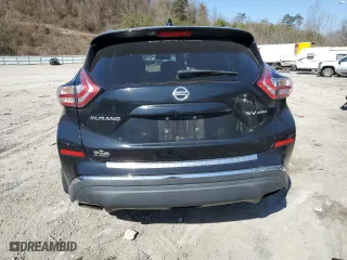 2017 Nissan Murano SL with VIN 5N1AZ2MH9HN159938, listed as a Copart auction lot 45970445 with 106,227 mi miles and Salvage Title. Bid and sale history available at carsss.com. Image 6.