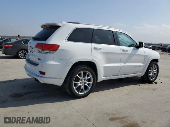 2015 Jeep Grand Cherokee Summit with VIN 1C4RJEJG9FC755474, listed as a Copart auction lot 44393085 with 56,163 mi miles and Salvage title. Bid and sale history available at DreamBid. Image 3.
