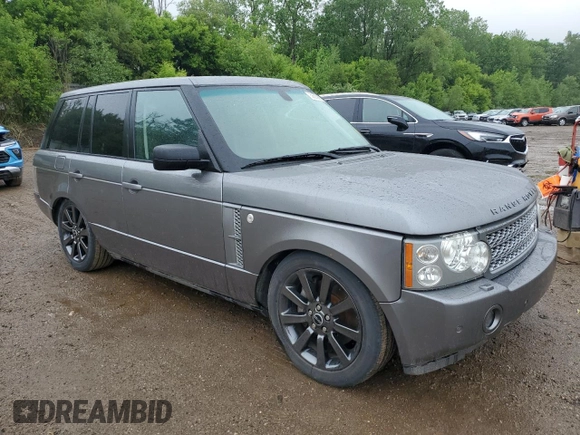 2007 Land Rover Range Rover SC with VIN SALMF13437A259549, listed as a Copart auction lot 59533685 with Not provided miles and Clean title. Bid and sale history available at DreamBid. Image 4.