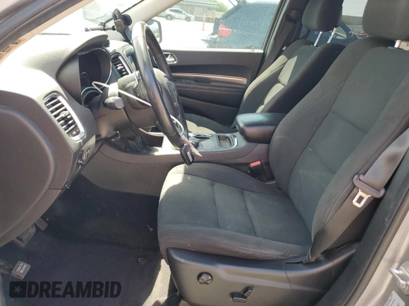 2017 Dodge Durango SXT with VIN 1C4RDHAG1HC869870, listed as a Copart auction lot 59024775 with 88,238 mi miles and Salvage title. Bid and sale history available at DreamBid. Image 7.