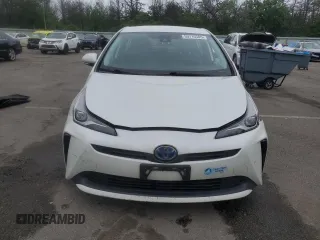 2019 Toyota Prius L Eco z VIN JTDKARFU4K3091067, wystawiony jako Copart lot #59710505 z przebiegiem 80 659 mil mil oraz Szkoda całkowita • Salvage title. Historia ofert i sprzedaży dostępna na DreamBid. Obrazek 5.