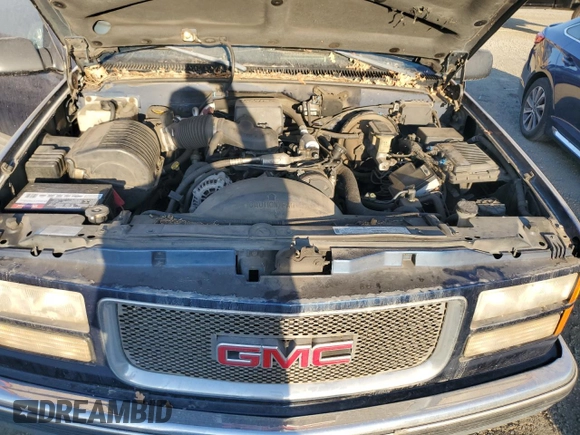 1999 GMC Yukon with VIN 1GKEK13RXXJ748733, listed as a Copart auction lot 74125914 with 172,766 mi miles and Clean Title. Bid and sale history available at carsss.com. Image 12.