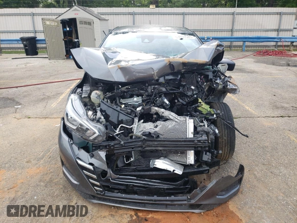 2024 Nissan Versa S with VIN 3N1CN8DV4RL904939, listed as a Copart auction lot 53999585 with 9,506 mi miles and Salvage title. Bid and sale history available at DreamBid. Image 5.