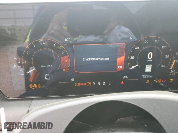 2024 Ford Mustang EcoBoost with VIN 1FA6P8TH8R5118552, listed as a Copart auction lot 50802265 with 4,767 mi miles and Salvage Title. Bid and sale history available at DreamBid. Image 9.