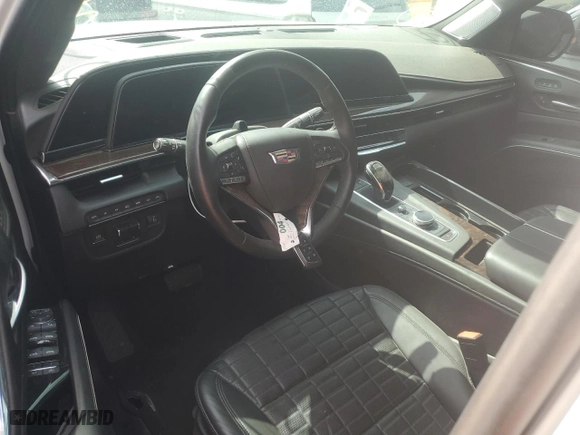 2021 Cadillac Escalade Sport Platinum with VIN 1GYS4GKL3MR421705, listed as a Copart auction lot 78834224 with 0 mi miles and Non Repairable. Bid and sale history available at carsss.com. Image 8.