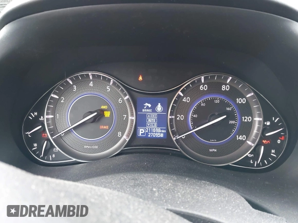 2013 Infiniti QX56 with VIN JN8AZ2NE4D9060217, listed as a IAAI auction lot 41622879 with 212,000 mi miles and . Bid and sale history available at DreamBid. Image 7.