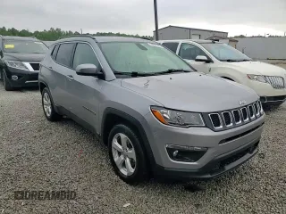 2017 Jeep Compass Latitude with VIN 3C4NJCBBXHT658541, listed as a Copart auction lot 55801725 with 54,567 mi miles and Salvage title. Bid and sale history available at DreamBid. Image 14.