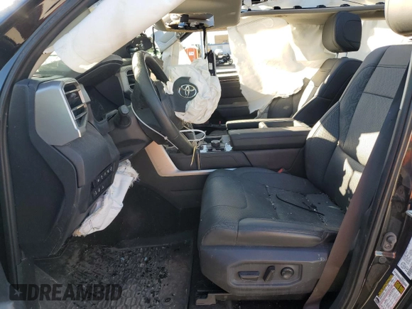 2022 Toyota Tundra Limited z VIN 5TFJA5DB0NX004543, wystawiony jako Copart lot #79259444 z przebiegiem 20 955 mil mil oraz Szkoda całkowita • Salvage title. Historia ofert i sprzedaży dostępna na DreamBid. Obrazek 7.