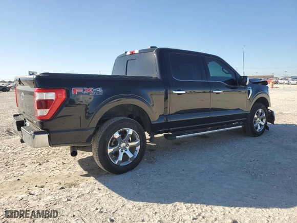 2022 Ford F-150 XL with VIN 1FTFW1E89NKE88969, listed as a Copart auction lot 42337595 with 72,001 mi miles and Salvage Title. Bid and sale history available at carsss.com. Image 3.