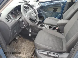 2018 Volkswagen Tiguan S with VIN 3VV0B7AX6JM105107, listed as a Copart auction lot 89363855 with 127,860 mi miles and Salvage title. Bid and sale history available at DreamBid. Image 7.