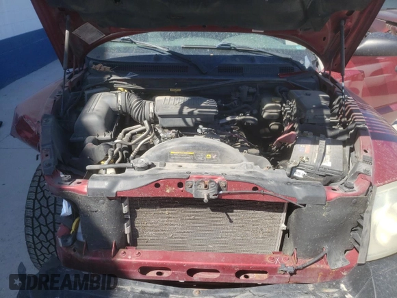 2006 Dodge Dakota ST with VIN 1D7HE28N06S523778, listed as a Copart auction lot 71536704 with 215,605 mi miles and Salvage Title. Bid and sale history available at carsss.com. Image 11.