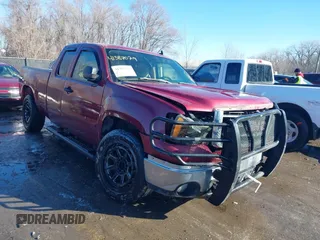 2007 GMC Sierra 1500 SLE1 with VIN 2GTEC19C471540952, listed as a IAAI auction lot 41387079 with 155,427 mi miles and . Bid and sale history available at DreamBid. Image 1.