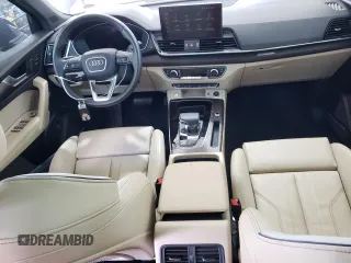 2023 Audi Q5 Sportback S line Premium Plus with VIN WA15AAFY4P2022274, listed as a Copart auction lot 54780165 with 37,836 mi miles and Salvage title. Bid and sale history available at DreamBid. Image 8.