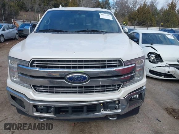 2018 Ford F-150 XL with VIN 1FTEW1EP6JKE65498, listed as a IAAI auction lot 41541186 with 167,974 mi miles and . Bid and sale history available at DreamBid. Image 13.