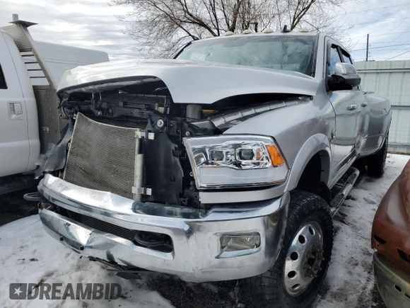 2013 Ram 3500 Laramie with VIN 3C63RRJL8DG526711, listed as a Copart auction lot 87880575 with 439,152 mi miles and Salvage Title. Bid and sale history available at carsss.com. Image 1.