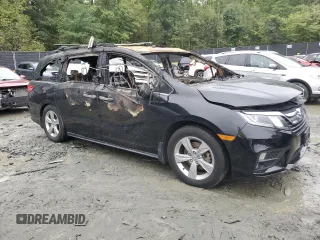 2019 Honda Odyssey EX-L with VIN 5FNRL6H70KB033362, listed as a Copart auction lot 73965474 with Not Provided miles and Salvage Title. Bid and sale history available at carsss.com. Image 4.