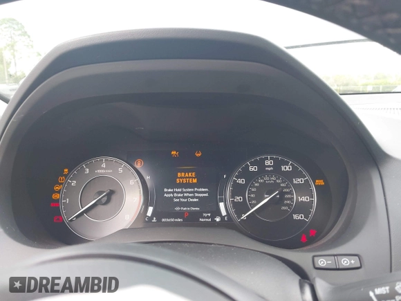 2024 Acura RDX with VIN 5J8TC2H34RL035717, listed as a IAAI auction lot 41229828 with 3,650 mi miles and . Bid and sale history available at DreamBid. Image 7.