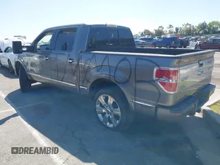 2010 Ford F-150 XL with VIN 1FTFW1CV3AFB48275, listed as a IAAI auction lot 41946345 with 1 mi miles. Bid and sale history available at carsss.com. Image 3.