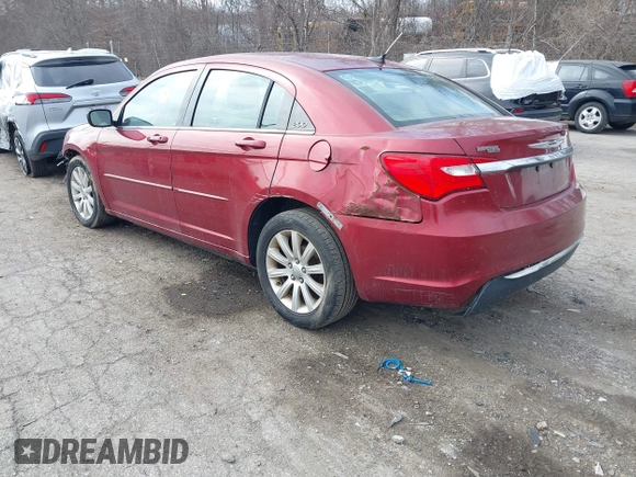 2012 Chrysler 200 Touring with VIN 1C3CCBBB6CN203453, listed as a IAAI auction lot 41708919 with 199,204 mi miles. Bid and sale history available at carsss.com. Image 3.