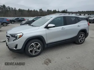 2020 GMC Terrain SLT with VIN 3GKALPEV3LL123327, listed as a Copart auction lot 85270414 with 111,640 mi miles and Salvage Title. Bid and sale history available at carsss.com. Image 1.