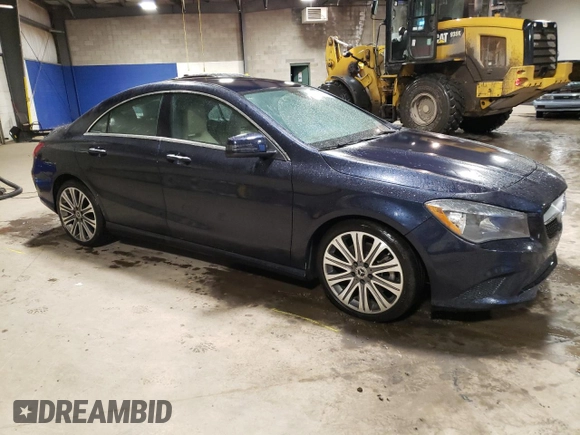 2018 Mercedes-Benz CLA with VIN WDDSJ4GB1JN693479, listed as a Copart auction lot 70115112 with 38,440 mi miles. Bid and sale history available at carsss.com. Image 4.