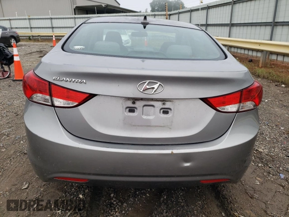 2012 Hyundai Elantra Limited with VIN KMHDH4AE7CU260576, listed as a Copart auction lot 57250045 with 148,418 mi miles and Salvage title. Bid and sale history available at DreamBid. Image 6.