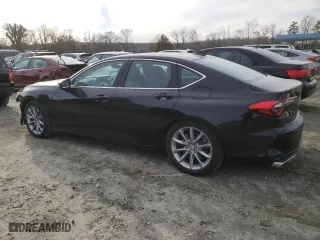 2021 Acura TLX with VIN 19UUB5F38MA000386, listed as a Copart auction lot 45979155 with 26,788 mi miles and Salvage Title. Bid and sale history available at carsss.com. Image 2.