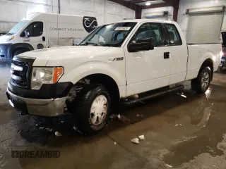 2014 Ford F-150 XL with VIN 1FTEX1EM1EKE24270, listed as a Copart auction lot 45975825 with 108,820 mi miles and Salvage Title. Bid and sale history available at carsss.com. Image 1.